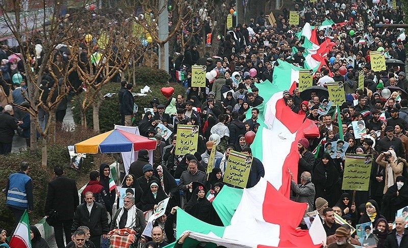 حماسه انقلابی مردم دیار حاج‌قاسم در راهپیمایی ۲۲ بهمن